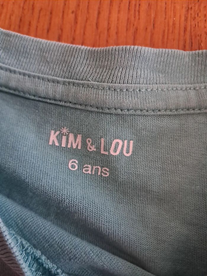 Tee-shirt 6 ans "Kim & Lou" - photo numéro 3