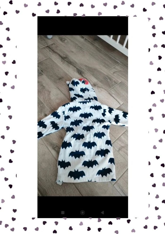 Peignoir de bain éponge Batman Marvel 18/24 mois - photo numéro 2