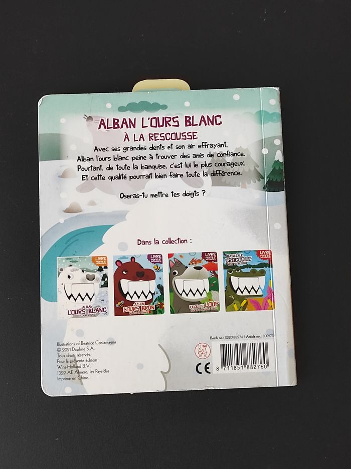 đ» Livre "Alban l'ours blanc Ă la rescousse" â Bon Ă©tat - photo numĂ©ro 3