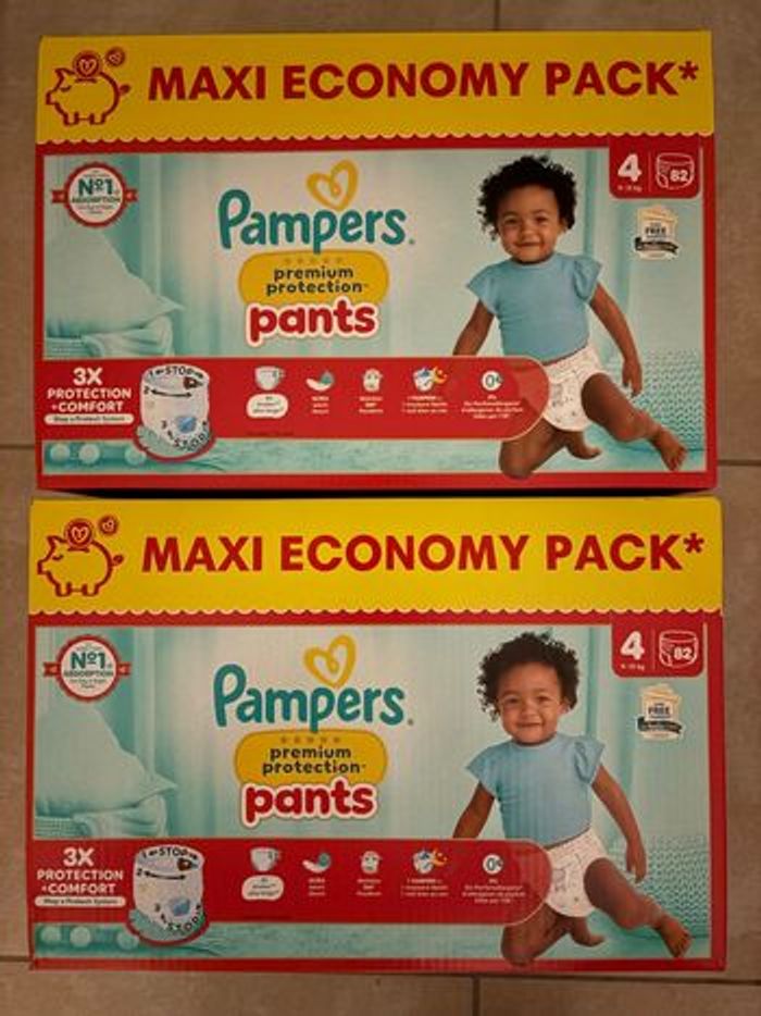 Couches Pampers Premium Protection Pants Taille 4 Neuf