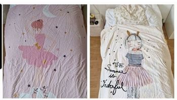 Lot de 2 Parures de lit fille