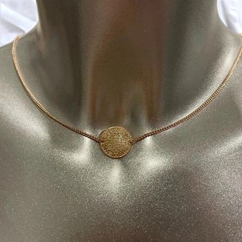 Magnifique ras de cou rosée