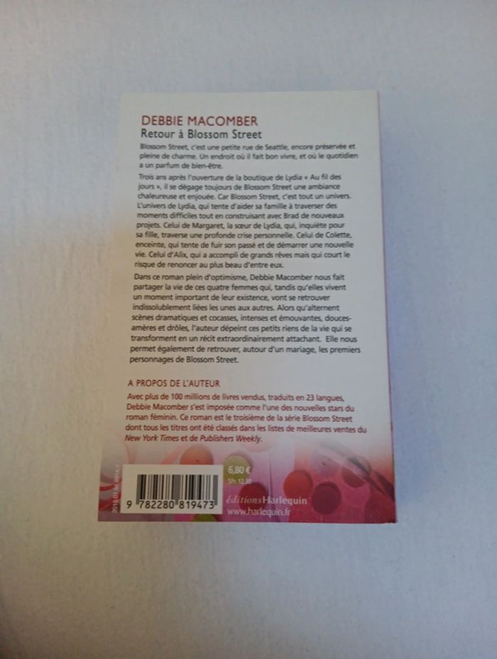 Livre retour à Blossom street - photo numéro 2