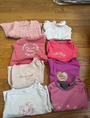 Lot de 8 t shirt 3 mois