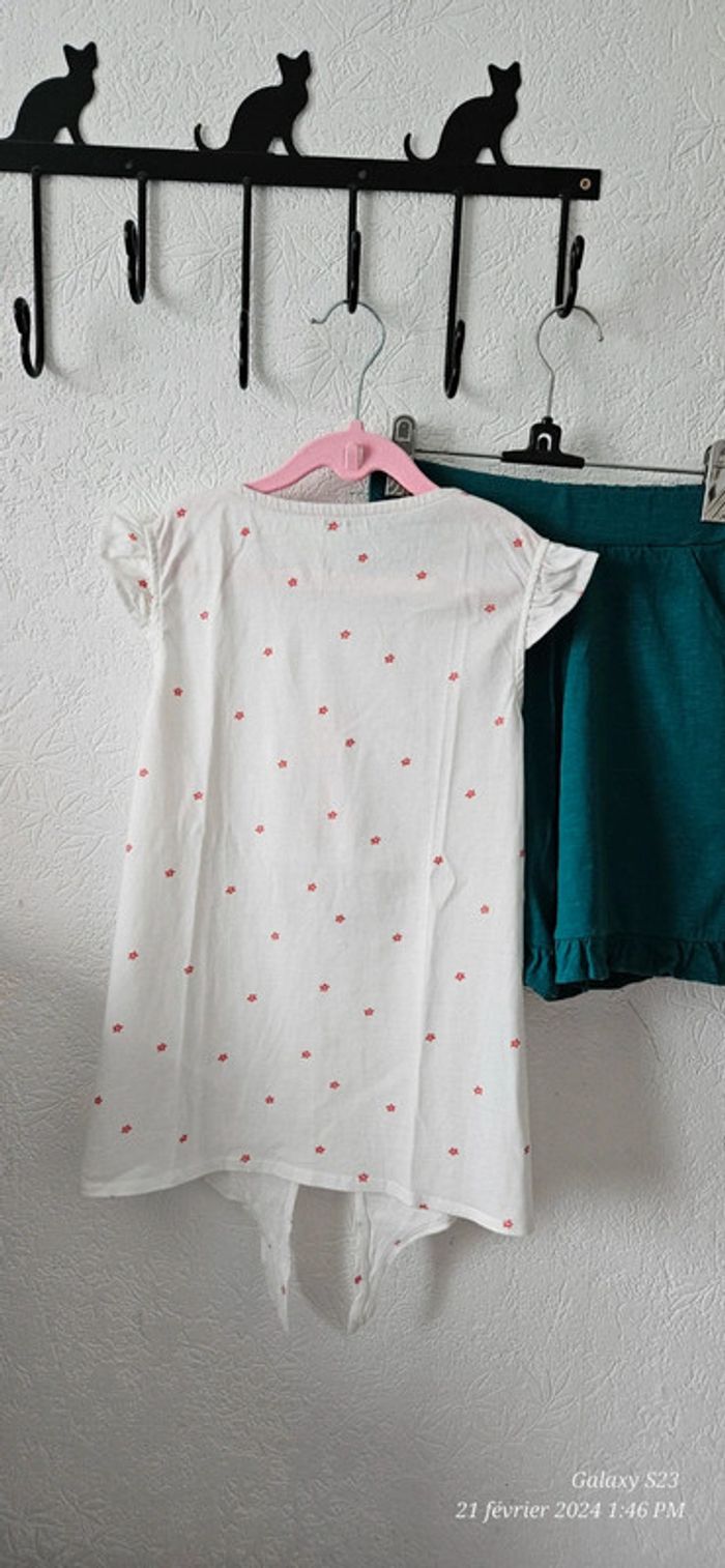 Ensemble short et tee-shirt mc 12A - photo numéro 5