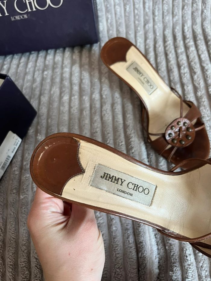 Talons Jimmy Choo authentiques - modèle “Clare Kid” - 38 - photo numéro 9