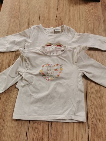 Lot de 2 Tee-shirts manches longues