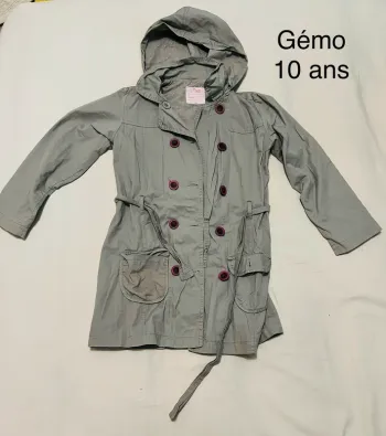 Trench gemo 10 ans