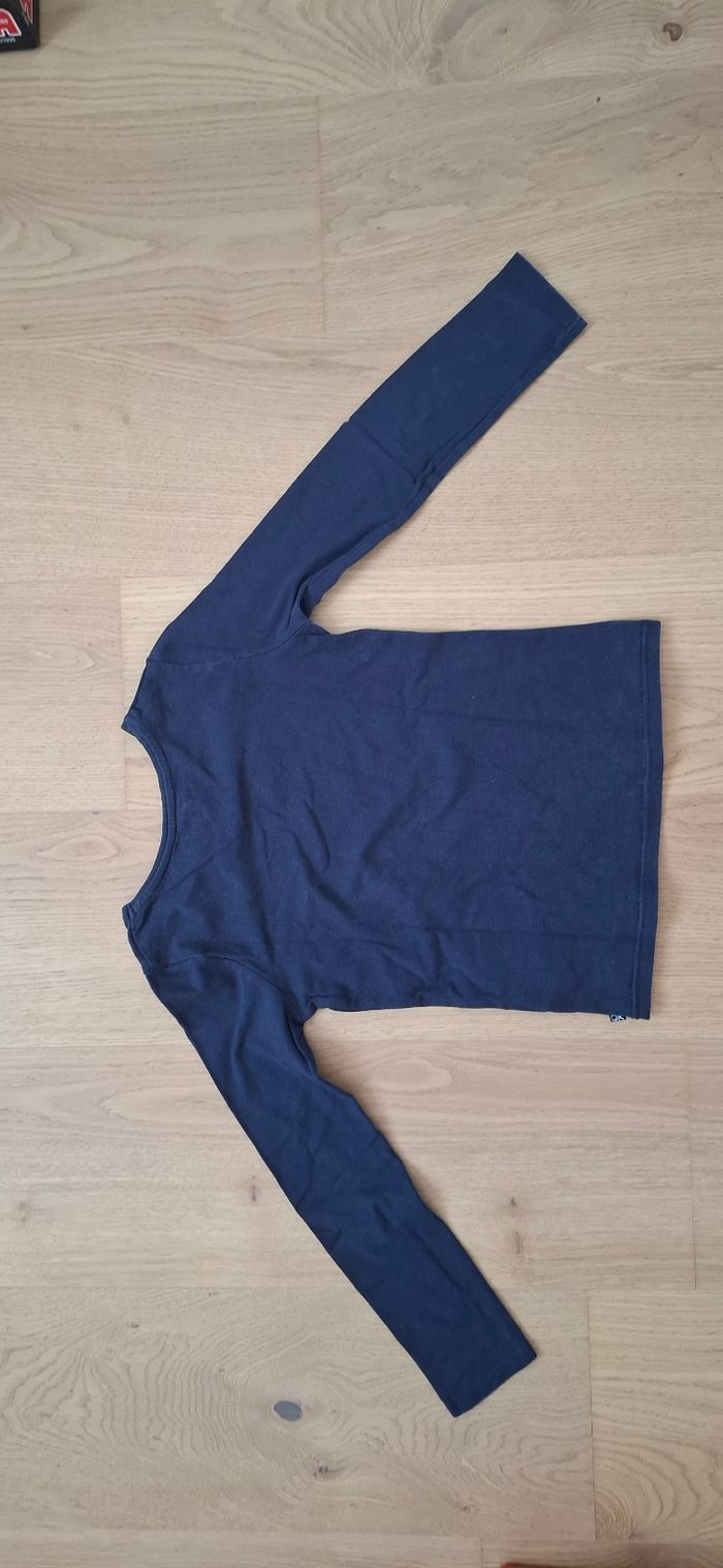 Tee-shirt bleu marine okaïdi 6 ans - photo numéro 3