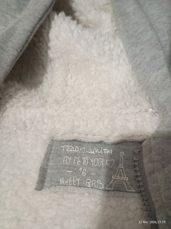 Sweat doublé à capuche Teddy Smith 16 ans 