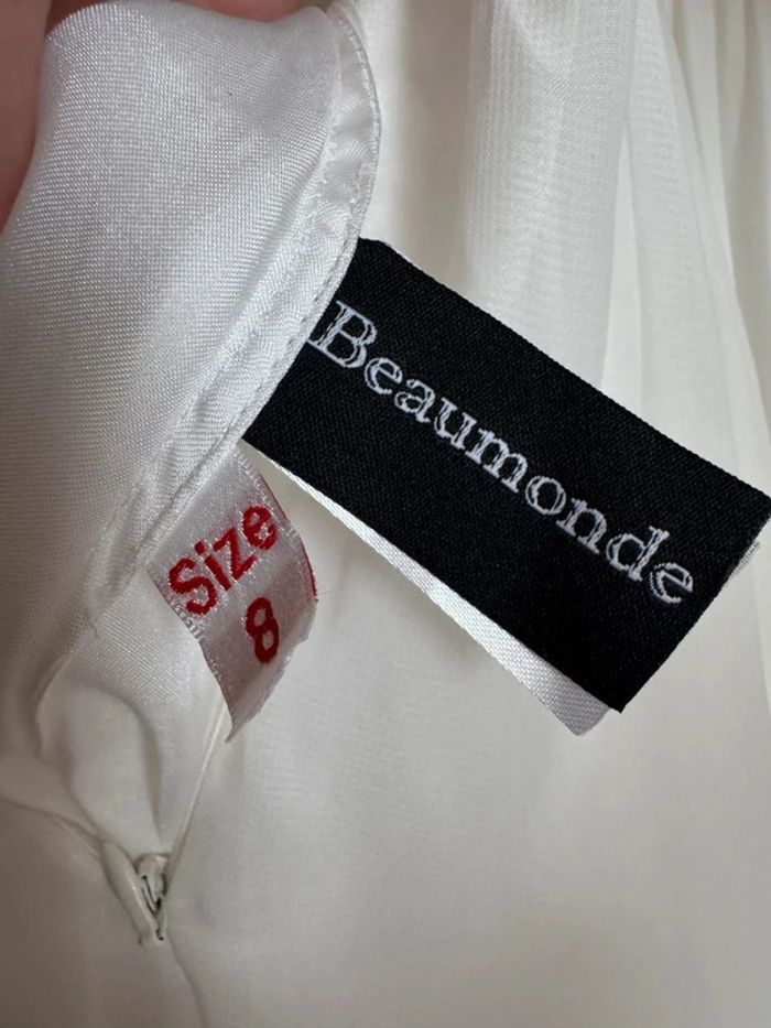 Robe blanche 36 Beaumonde - photo numéro 7
