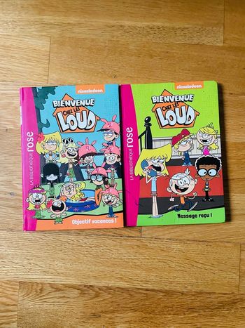 Livre bienvenue chez les Loud bibliothèque rose numéro q2 4