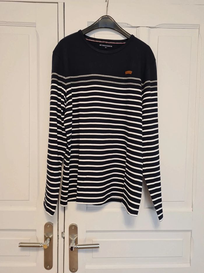 Tee-shirt manches longues XL terre de marins