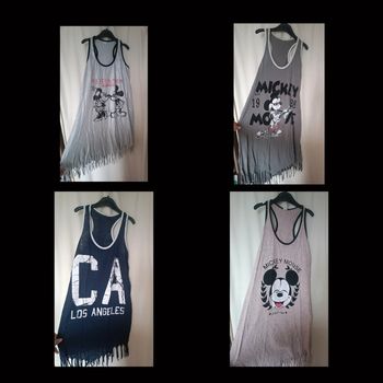 🧼 LOT 4 robes a franges