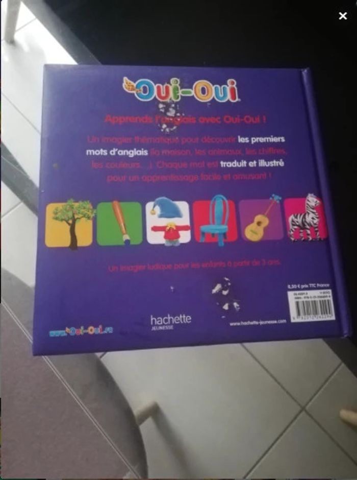 Imagier bilingue Oui Oui - photo numéro 2