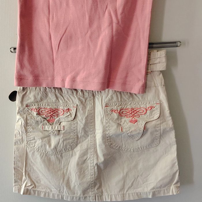 ensemble jupe short + t-shirt 8 ans betty boop - photo numéro 6