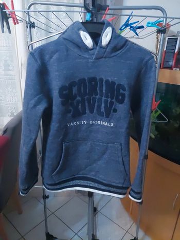 Sweat polaire capuche 10 ans