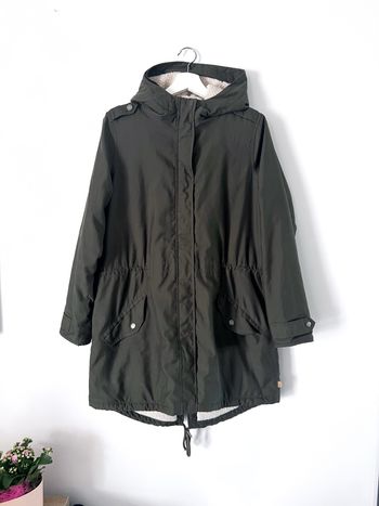Parka manteau femme timberland taille 38/M capuche