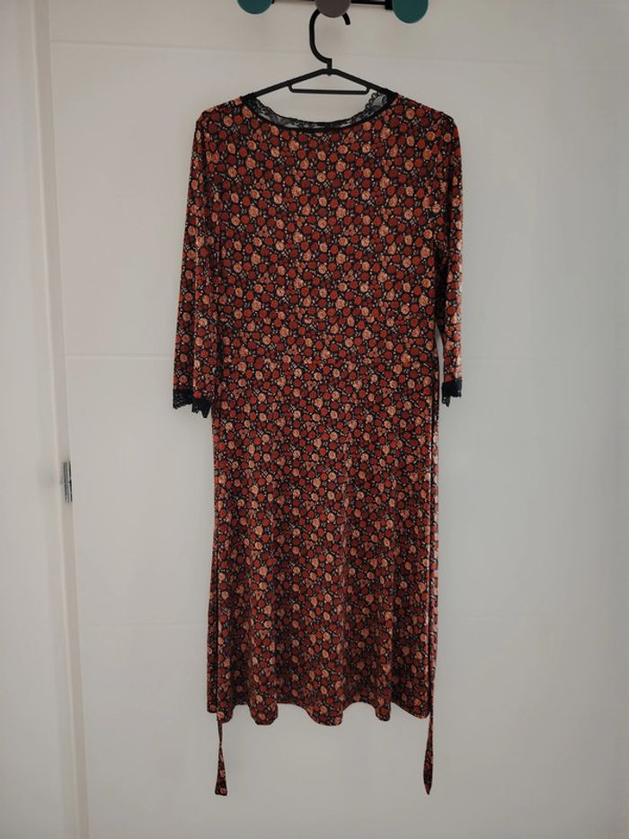 robe motifs fleurs - photo numéro 6
