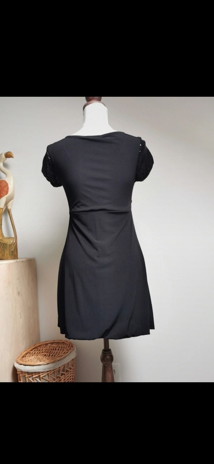 Robe mini noir Made in Italy M / 38 - photo numéro 4