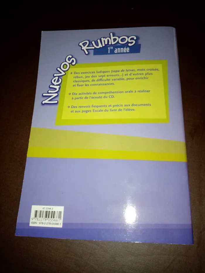 Cahier d'activités espagnol Nuevos Rumbos - photo numéro 4