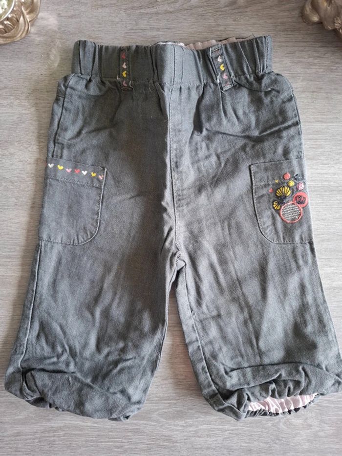 Pantalon droit fille orchestra 3 mois - photo numéro 2