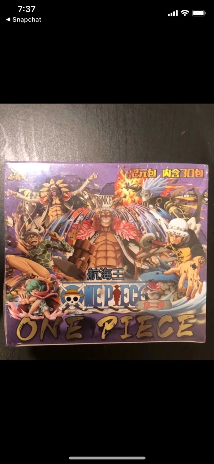 One piece card