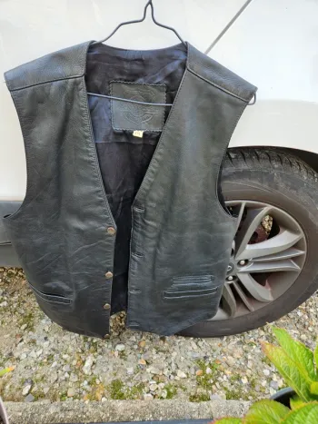Veste en cuir