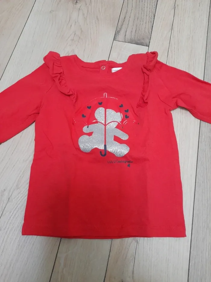 Maillot manche longue fille 18 mois