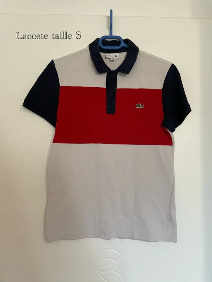 Lacoste Polo Slim Fit - Neuf avec étiquette - Taille S