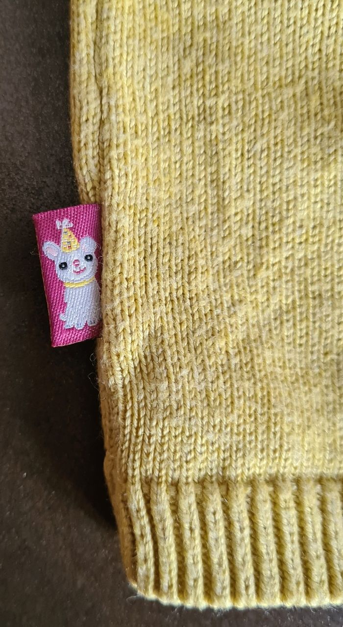 Joli gilet fille 6 ans vert anis, Sergent major - photo numéro 6