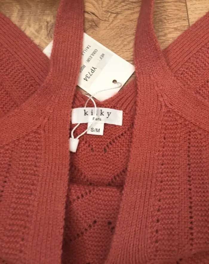 Haut top rose sans manches - photo numéro 4