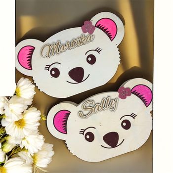 Tirelire fille personnalisée