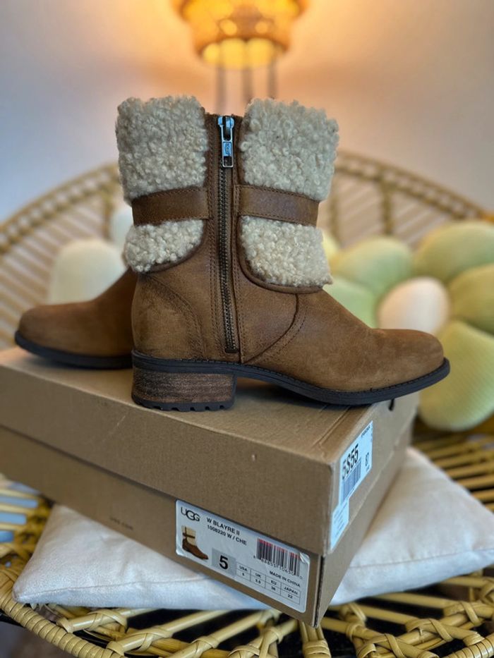 Bottes UGG Camel en fausse fourrure taille 36 UGG Beebs