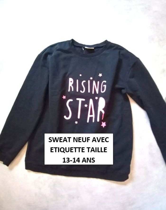 sweat fille Tex 14 ans neuf avec étiquette