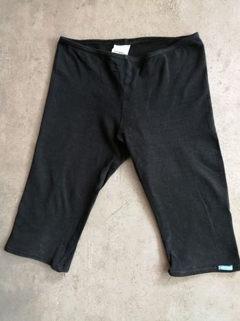 cycliste coton noir 8 ans Décathlon