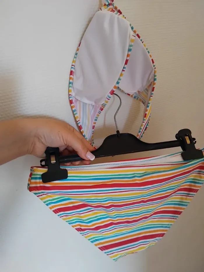 Maillot de bains deux pièces femme 40 - photo numéro 5