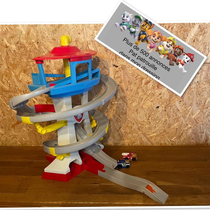 Idée cadeau 🎁 Jouet Grande Tour de contrôle True métal de la Pat Patrouille avec Chase et Marcus