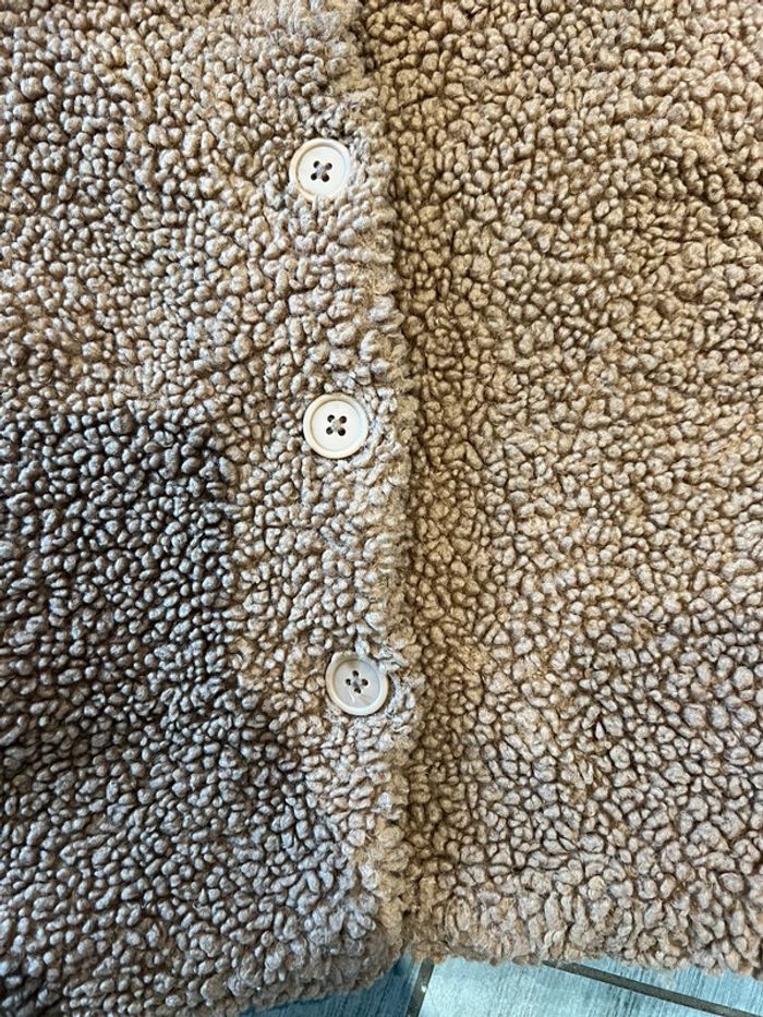 Manteau camel fille 24 mois Kiabi - photo numéro 4