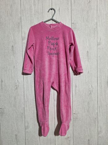 Pyjama fille pommette taille 2 ans