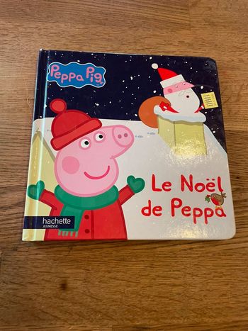 Livre cartonné Peppa Pig Le Noël de Peppa