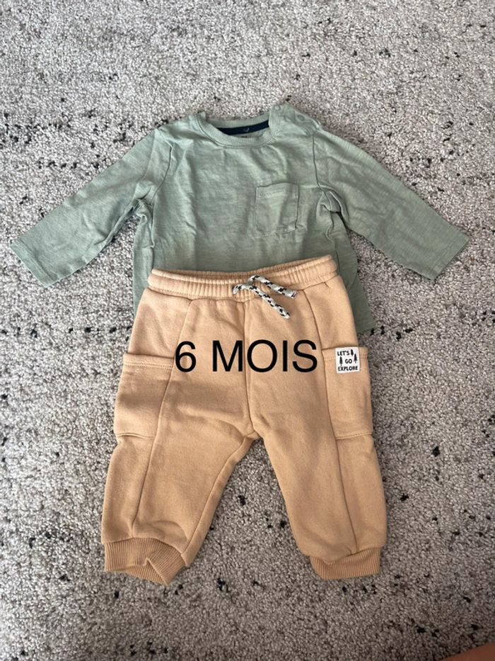 Ensemble jogging + haut garçon 6 mois
