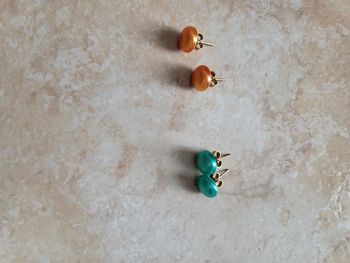 2 paires boucles d'oreille fantaisie