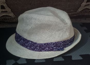 Chapeau avec bandeau à motifs 60 mixte