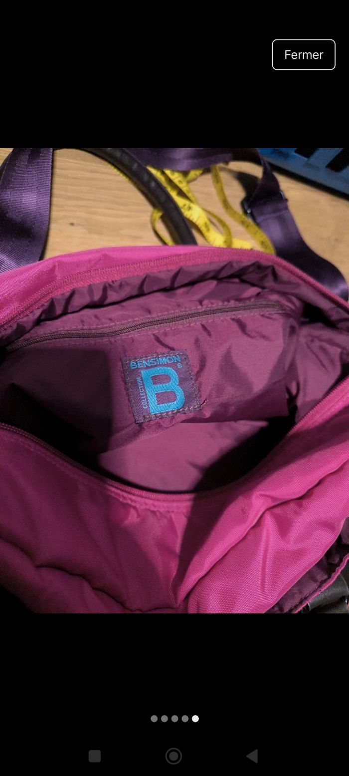 Sac à bandoulière bensimon - photo numéro 2