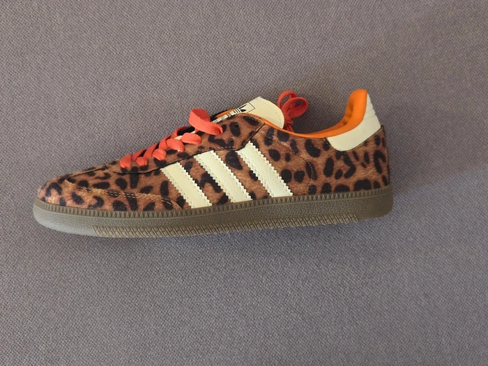 Adidas Samba Preloved Léopard Rouge 42 - photo numéro 4