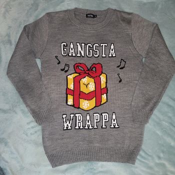 Pull Gangsta Wrappa 🧥 Man - Taille M