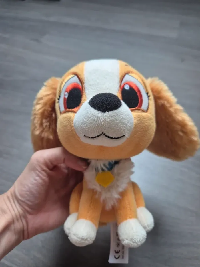 Magnifique peluche Belle (La belle et le clochard) Disney - photo numéro 2