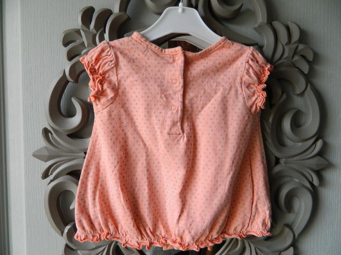 T shirt bébé manches courtes T 12 mois "Tape à l'oeil" - photo numéro 3