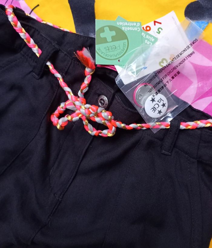 Sarouel noir Lcdp 6 ans neuf - photo numéro 4